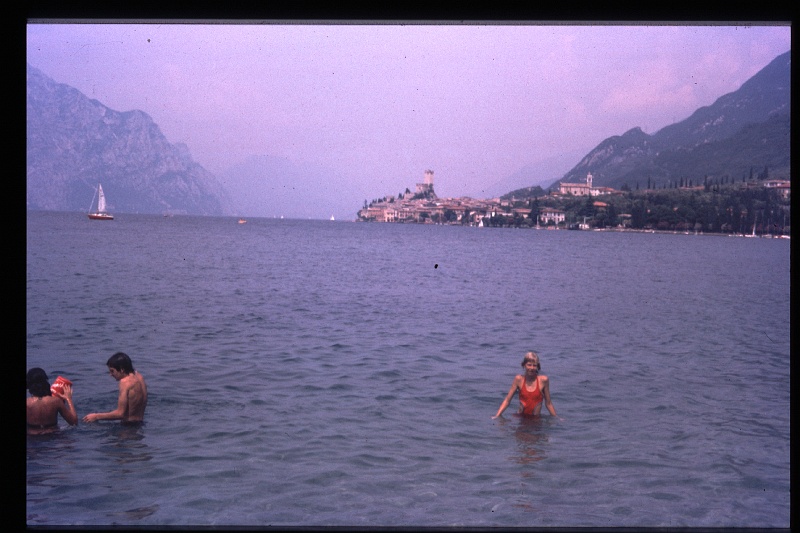 33.Malcesine jul 1975 Marion.JPG